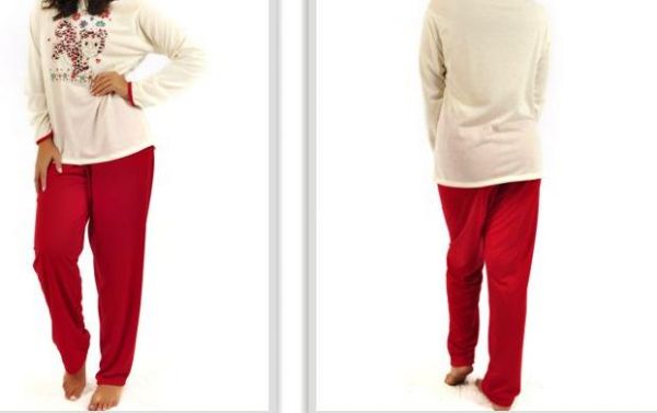 Pijama Longo Malha PV